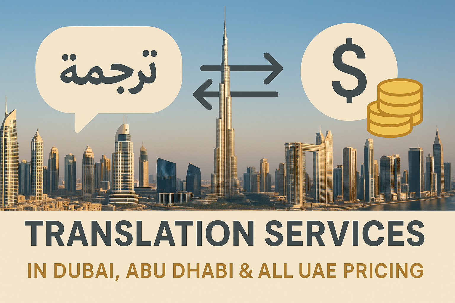 Translation services in Dubai, Abu Dhabi & All UAE