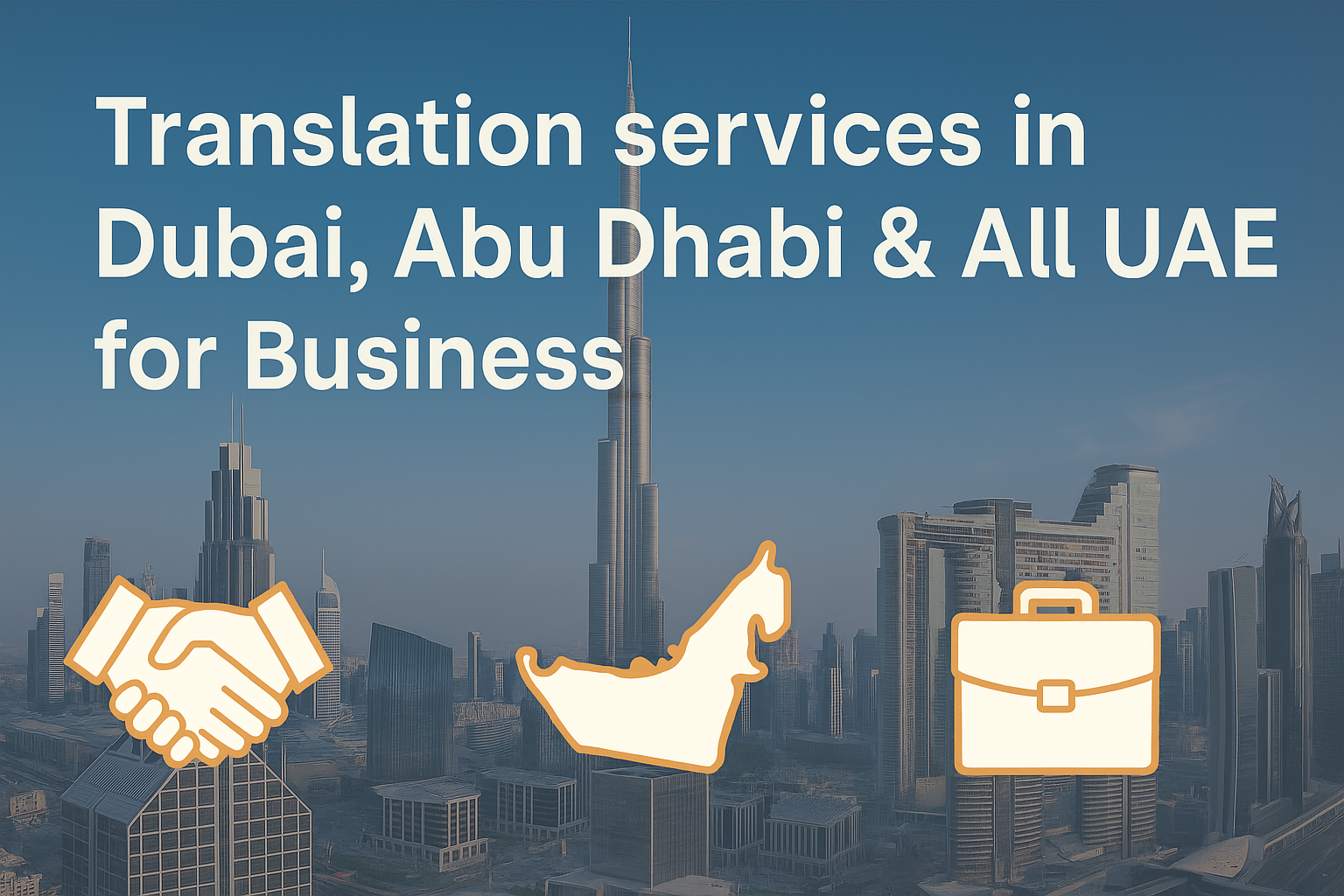 Translation services in Dubai, Abu Dhabi & All UAE for Business