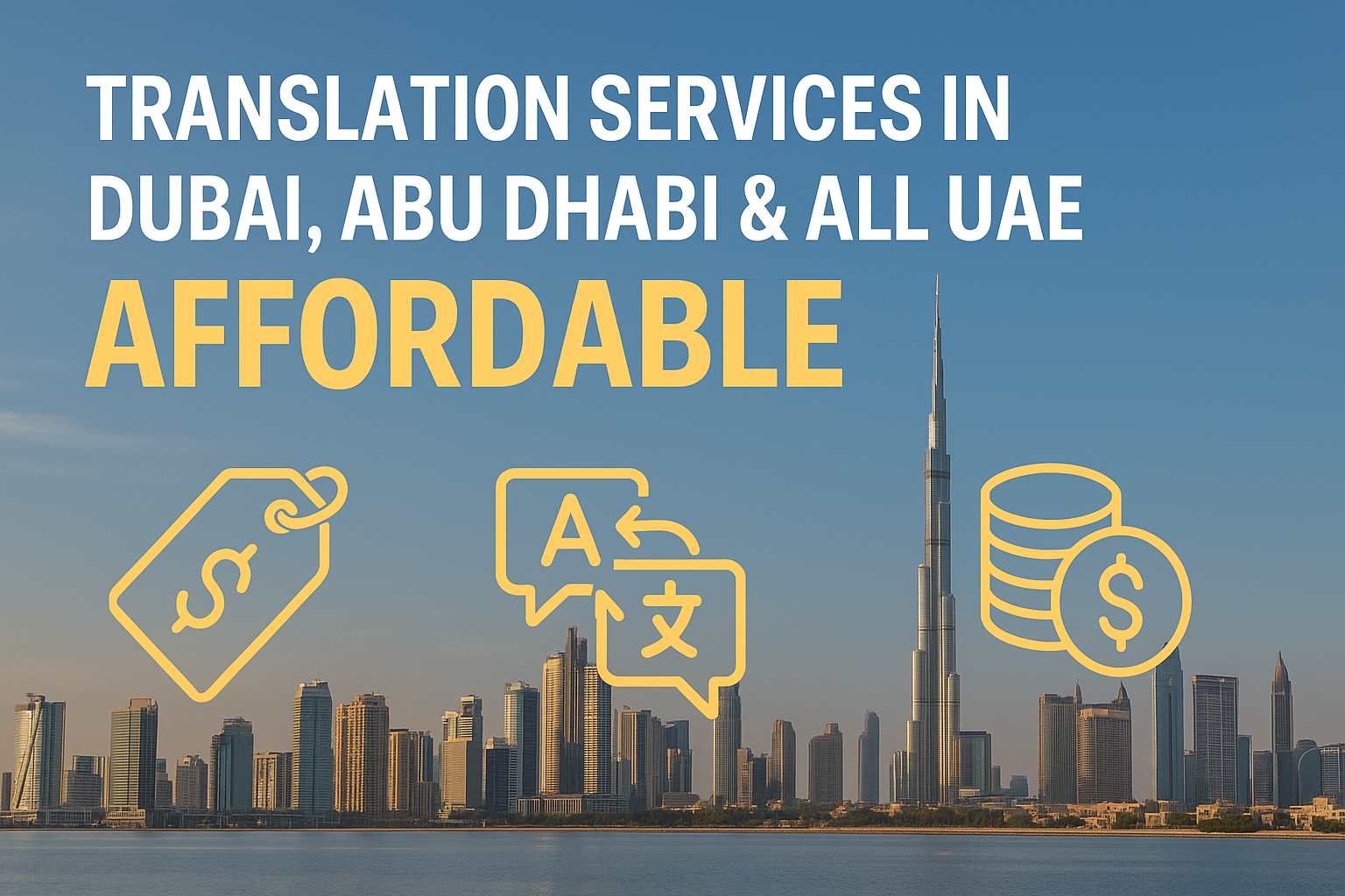 Translation services in Dubai, Abu Dhabi & All UAE Affordable