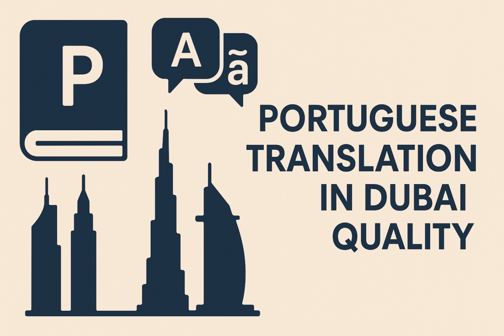 Portuguese Translation in Dubai quality