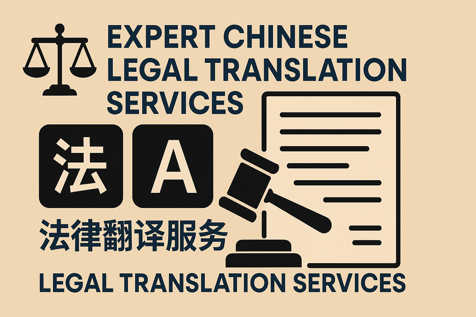 Expert Chinese legal translation services