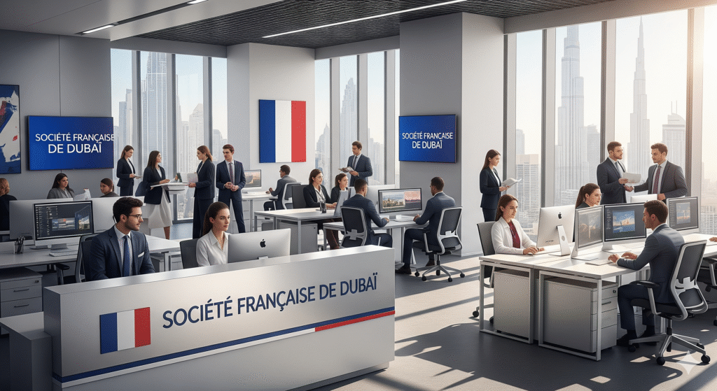 French translation Dubai company